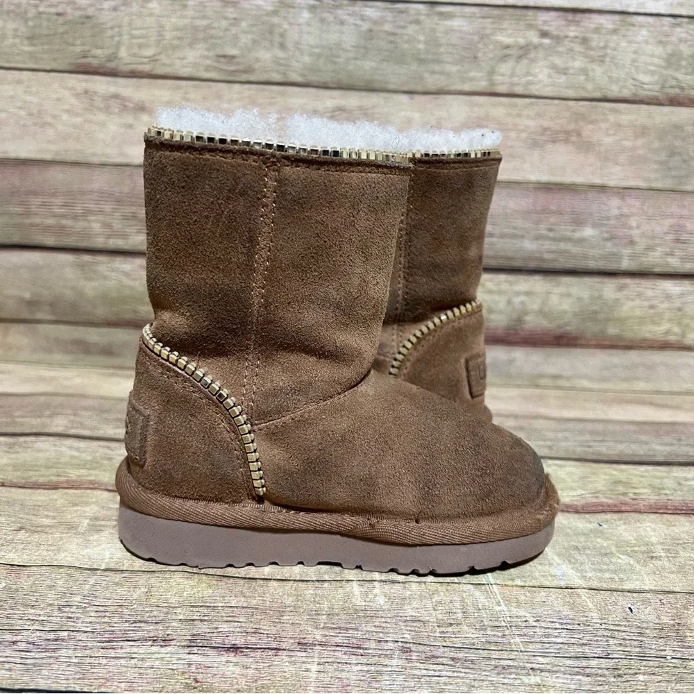 Ugg Brown Suede Florence Winter Boots